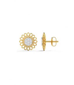 Evie Detachable Diamond Stud Earrings
