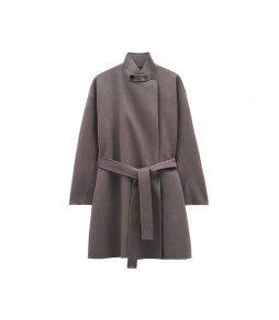Oversized Wool Wrap Coat Jacket Calvin Klein